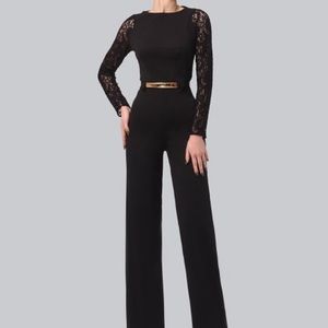 Lila Kass One Piece Lace Jumpsuit